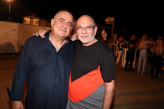 משה רוזנבלום עם דוד גולברי צילום ניר פקין