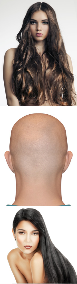 הדבקת שיער