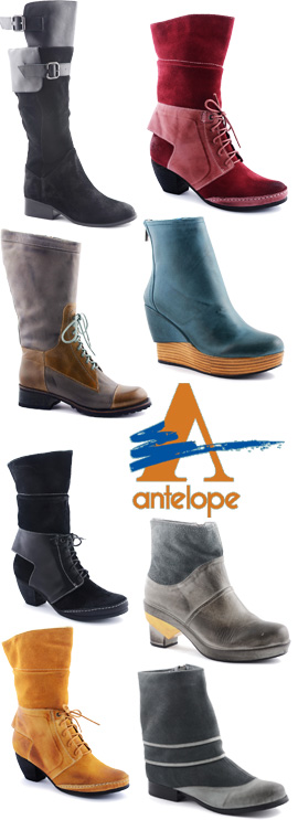 antelope - קולקציית נעליים חורף 2012. צילום: אורית בר ששת.