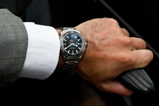 השעון החדש של ג’יימס בונד. צילום: יח"צ אומגה