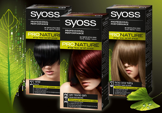 צבע שיער ביתי - SYOSS PRO NATURE