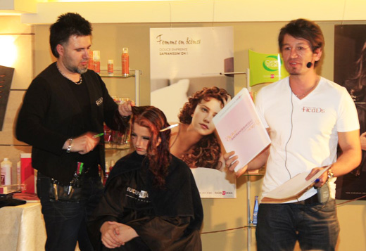 Heads ו-Eugene Perma - הדרכות למעצבי שיער