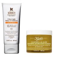 Kiehl's קרם לחות עם מקדם הגנה SPF50 מחיר 195שח וקיל'ס מסכת קלנדולה המחיר צילום חול 205 שח צילום: יח"צ