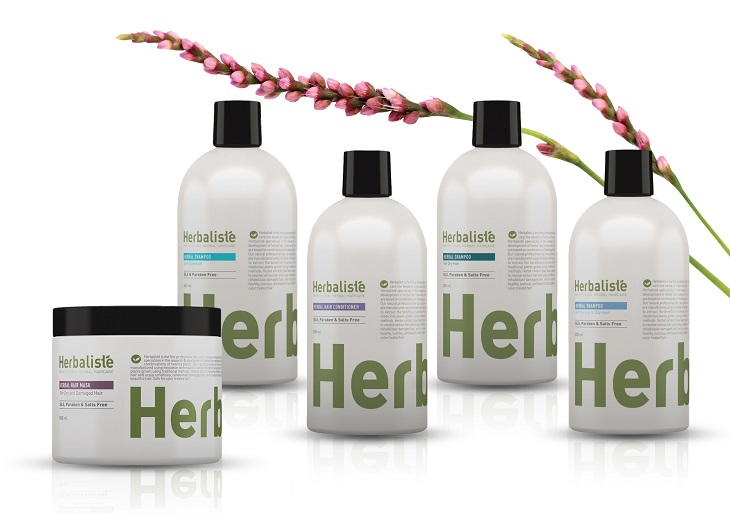 מוצרי טיפוח לשיער מבית Herbaliste על בסיס צמחי מרפא