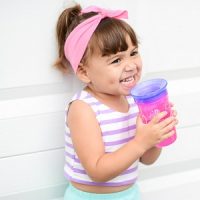 כוס הפלא שאינה נשפכת מבית המותג NUBY, 25 שח במקום 40 שח מחיר הנחה בלעדי בתערוכת בייבילנד, יחצ חול (3)